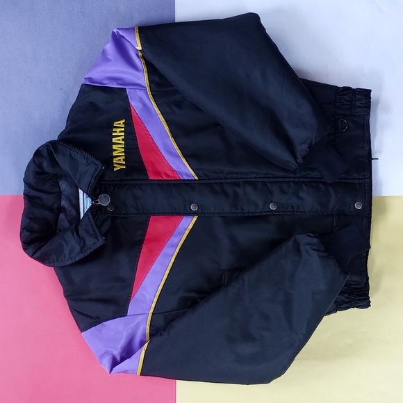 Vintage Other - Vintage 80s Yamaha Snowmobile Racing Jacket